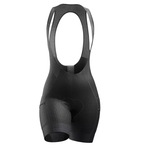 Bretelle de Ciclismo ERT Lady Carbon Gel Feminino Preto