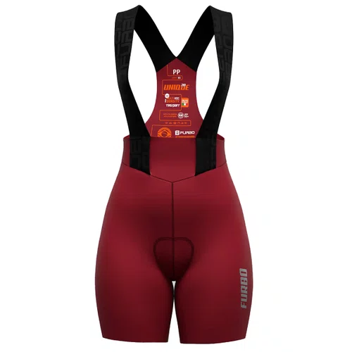 Bretelle de Ciclismo Furbo Unique 2.0 Feminino Vermelho