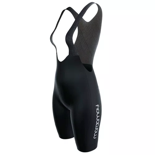 Bretelle de Ciclismo Marcio May Light Feminino Preto e Branco