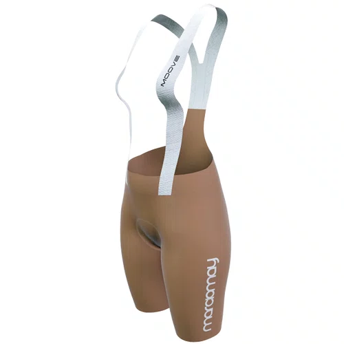 Bretelle de Ciclismo Marcio May Moove Cacau Gel Feminino