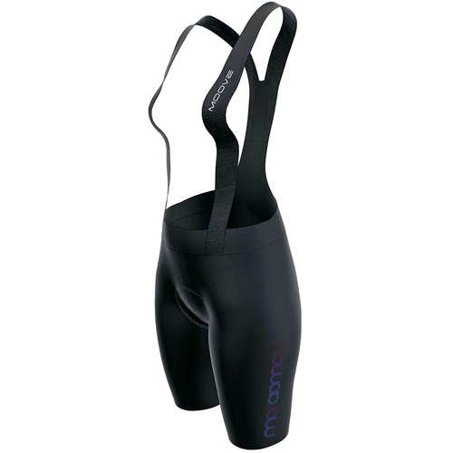 Bretelle de Ciclismo Marcio May Moove Holográfico Gel Preto Feminino