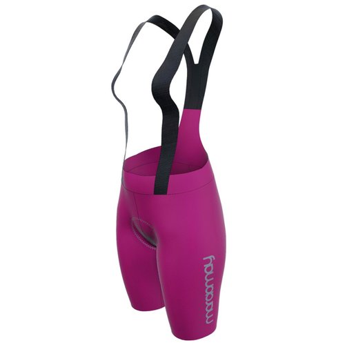 Bretelle de Ciclismo Marcio May Moove Gel Fucsia Feminino