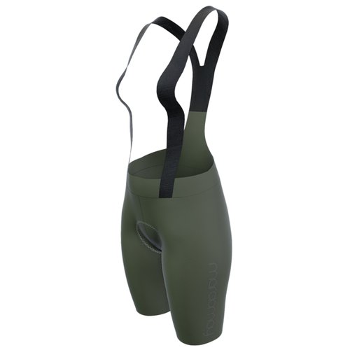 Bretelle de Ciclismo Marcio May Moove Gel Verde Feminino