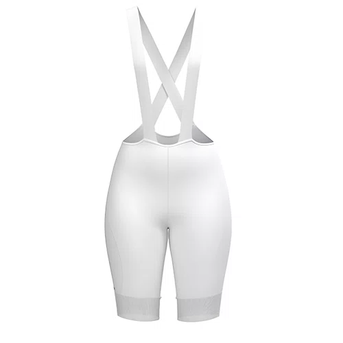 Bretelle de Ciclismo Mauro Ribeiro Hifresh Feminino Branco