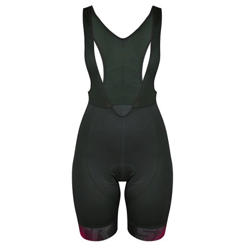 Bretelle de Ciclismo SportXtreme Comp Iris Feminino Preto e Rosa