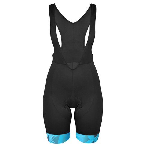 Bretelle de Ciclismo SportXtreme Comp Move Feminino Preto e Azul