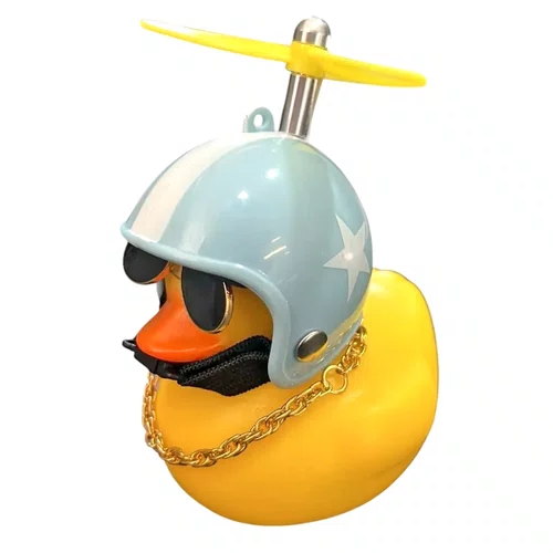 Buzina de Bicicleta GTA Patinho Blue White Star Buzina de Bicicleta GTA Patinho Blue White Star