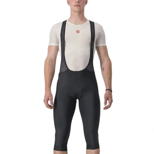 Calça Bretelle de Ciclismo Castelli Entrata 2 Knicker preto