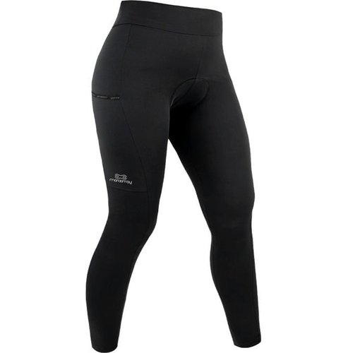 Calça de Ciclismo Marcio May Light Bag Feminina Preta