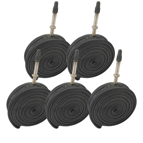 Kit Câmara Ar de Bicicleta Rontek Speed 700x23/32c Presta 60mm 5 Unidades