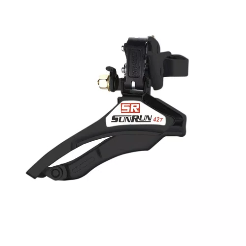 Câmbio Dianteiro de Bicicleta SunRun GTA Top Pull 42D 31.8mm