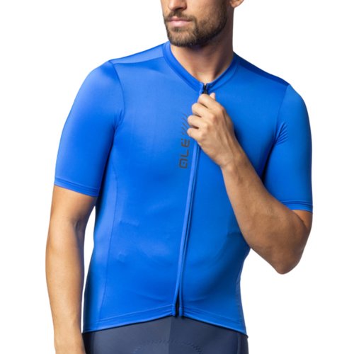Camisa de Ciclismo ALÉ Color Block Azul
