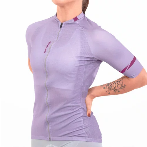 Camisa de Ciclismo Barbedo Breezy Raglan Roxa
