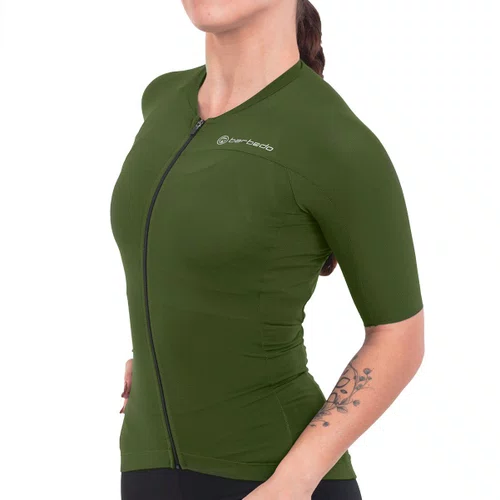 Camisa de Ciclismo Barbedo Trabzon Vanguard Feminina Verde
