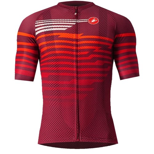 Camisa de Ciclismo Castelli Climbers 3.0 SL Vermelha