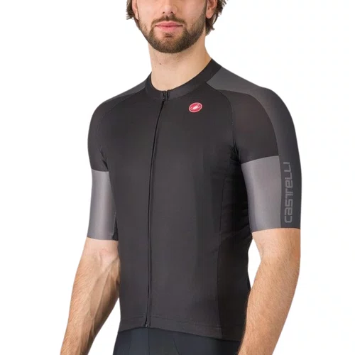 Camisa de Ciclismo Castelli Entrata VI Preta