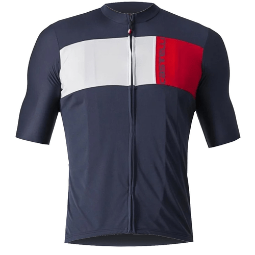 Camisa de Ciclismo Castelli Prologo 7 Jersey Azul