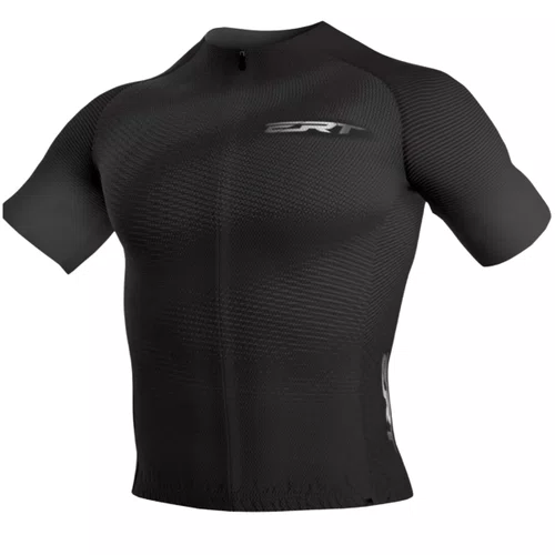 Camisa de Ciclismo ERT New Elite Black Armor Preto