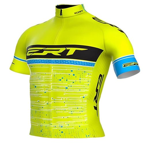 Camisa de Ciclismo ERT New Elite Team Amarela