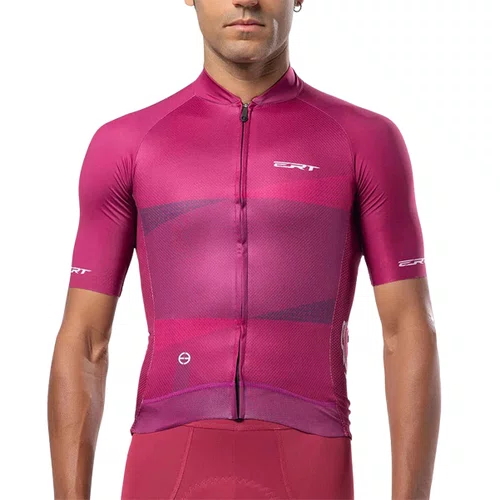 Camisa de Ciclismo ERT Premium Ciclamino Roxo