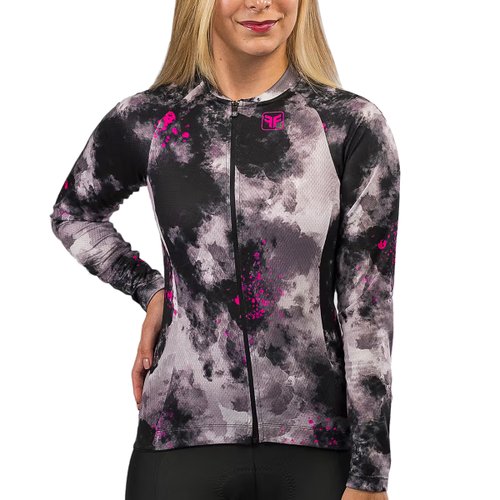 Camisa de Ciclismo Free Force Cloud Manga Longa Feminina Camisa de Ciclismo Free Force Cloud Manga Longa Feminina