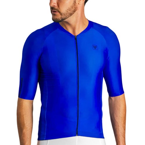 Camisa de Ciclismo Free Force Training Azul