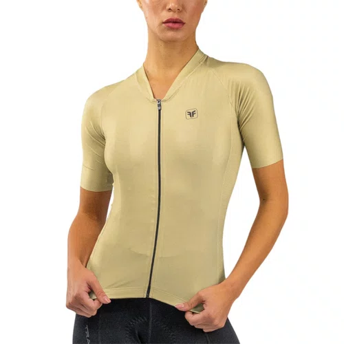 Camisa de Ciclismo Free Force Training Sand Feminina