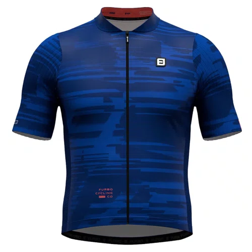 Camisa de Ciclismo Furbo Euro Brush Azul