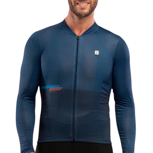 Camisa de Ciclismo Furbo Euro Invicta Azul