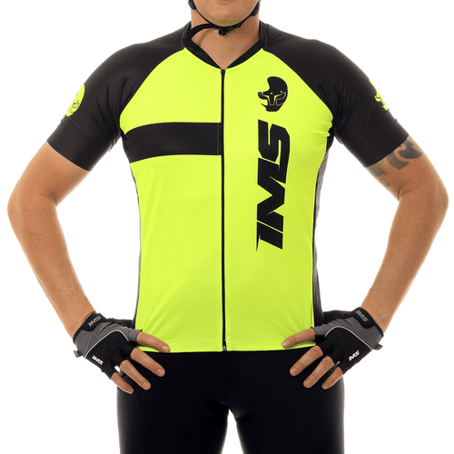 Camisa de Ciclismo IMS Adventure Amarela