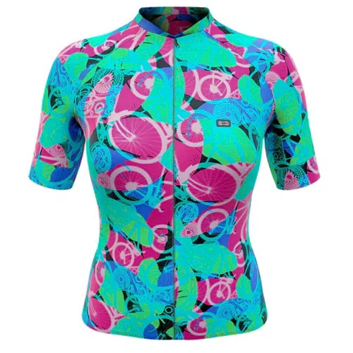 Camisa de Ciclismo Marcio May Funny Neon Euphoria Feminina