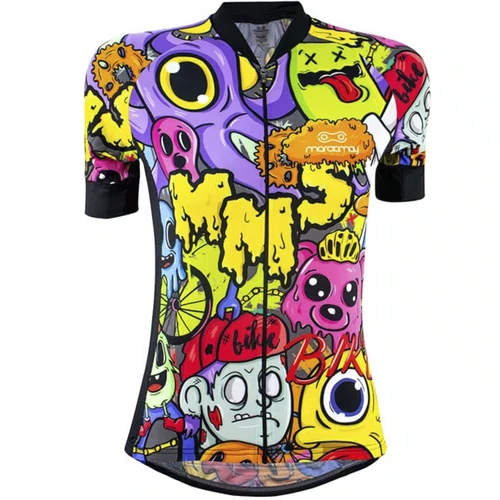 Camisa de Ciclismo Marcio May Sport Monstros Feminina