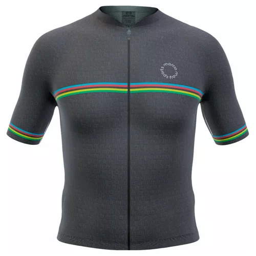 Camisa de Ciclismo Marcio May New Sport Campeão Mundial Preta