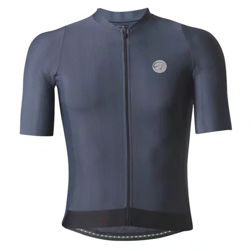 Camisa de Ciclismo Mauro Ribeiro Fiber 2.0 Blue Cosmic Azul