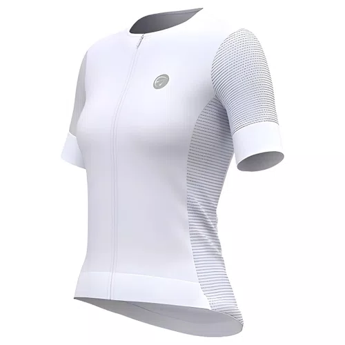Camisa de Ciclismo Mauro Ribeiro Highfresh Feminino Branco