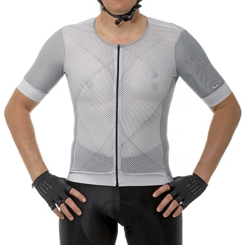 Camisa de Ciclismo Mauro Ribeiro Proper 2.0 Cinza
