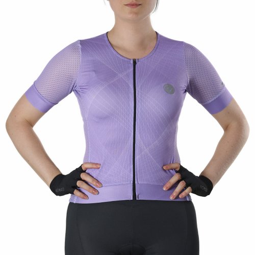 Camisa de Ciclismo Mauro Ribeiro Proper 2.0 Feminina Roxa