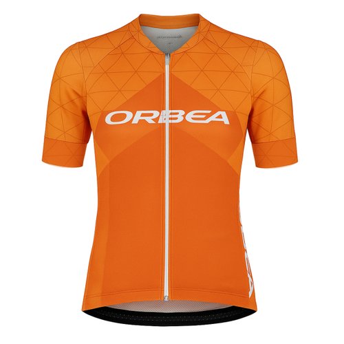 Camisa de Ciclismo Orbea Sport Feminina Laranja