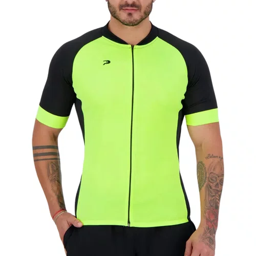 Camisa de Ciclismo Placar Sport Comfort Amarela