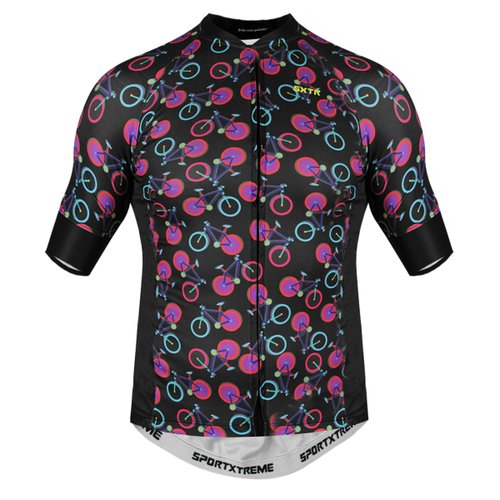 Camisa de Ciclismo SportXtreme Cycling Slim Preto