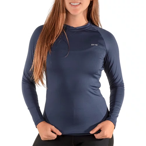 Camisa Segunda Pele SportXtreme Skin Térmica Feminino Azul