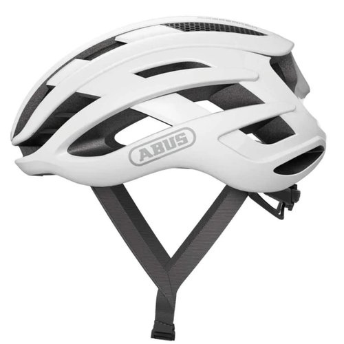 Capacete de Ciclismo Abus Airbreaker Branco Polar
