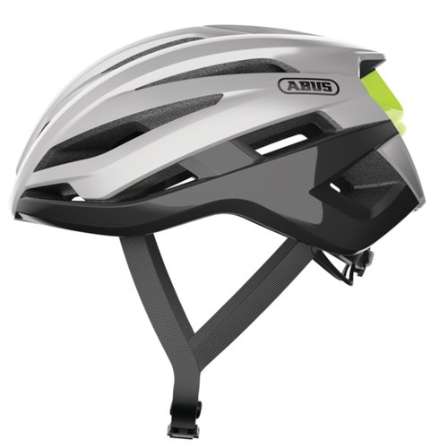 Capacete de Ciclismo Abus Stormchaser Prata