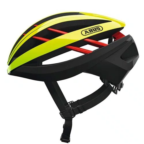 Capacete de Ciclismo Abus Aventor Amarelo