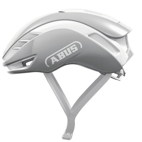 Capacete de Ciclismo Abus Gamechanger 2.0 Branco e Cinza
