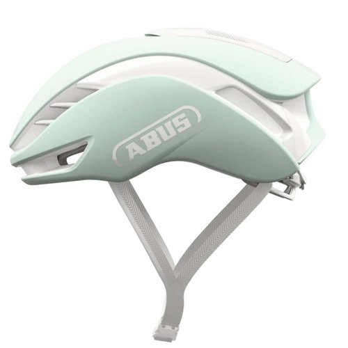 Capacete de Ciclismo Abus Gamechanger 2.0 Branco e Verde