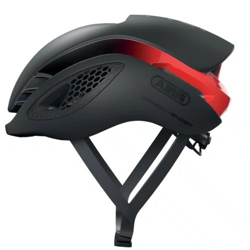Capacete de Ciclismo Abus Gamechanger Vermelho e Preto