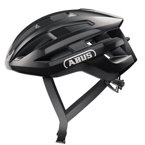 Capacete de Ciclismo Abus Powerdome Preto Brilhante