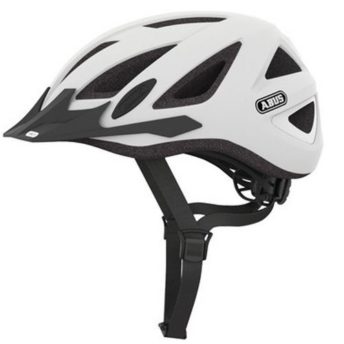 Capacete de Ciclismo Abus MTB 2.0 Led Branco