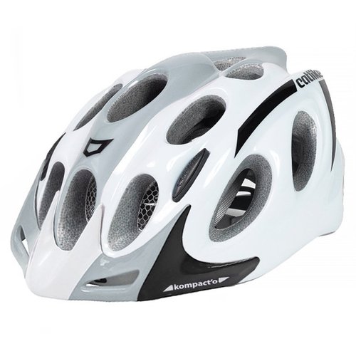 Capacete de Ciclismo Catlike Kompact Branco e Cinza